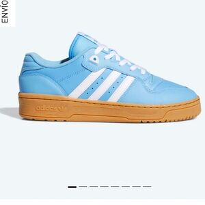 NWB Adidas Originals‎ Rivalry Low Men's Sneaker Panton(blue), White, Gum Size 13